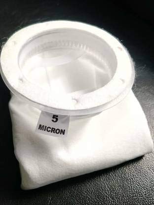 5 Micron Water Filter Bag | Suitable for Dia & 20" Length | Aquarium Fish Tank Filter |Home Water Filtration