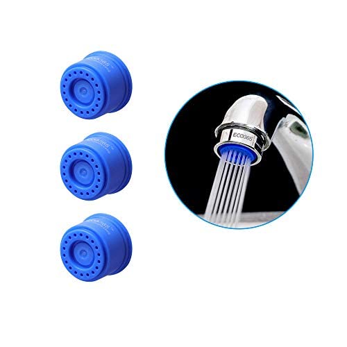 ECO365 Anti Clogging 3LPM Shower Flow Aerator (Pack of 3) | Fits in both Inner(24mm) & Outer(22mm) Threaded Shell | & Saves upto 80% of Water