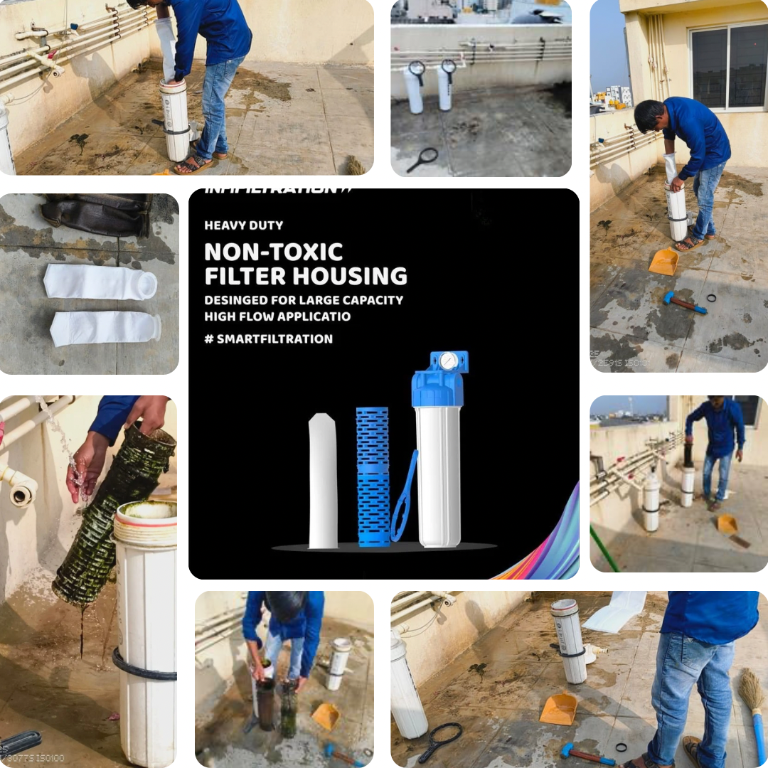 5 Micron Water Filter Bag | Suitable for Dia & 20" Length | Aquarium Fish Tank Filter |Home Water Filtration